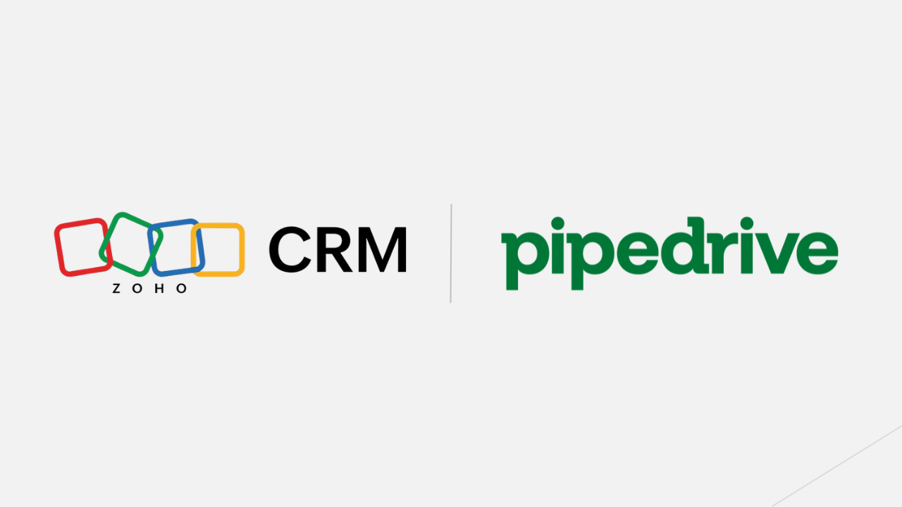 Comparativa Zoho crm vs Pipedrive 2026