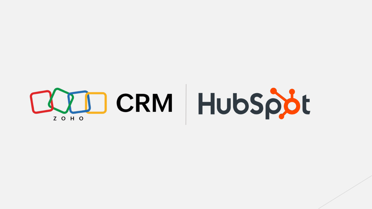 zoho crm vs hubspot